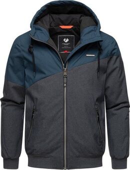 Ragwear Winterjacke Wings stylische Herren Outdoorjacke mit großer Kapuze