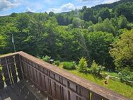 Wohnen und Leben in Freudenberg - Neu renovierte 3 Zimmer Wohnung mit Balkon und Garage in ruhiger und sonniger Lage - Freudenberg (Bayern)
