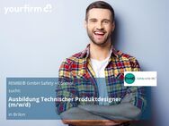 Ausbildung Technischer Produktdesigner (m/w/d) - Brilon