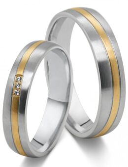 Partnerringe Edelstahl AB4790-AB4791 - Aholming