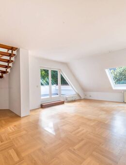 NUR WENIGE METER BIS ZUR WILHELMSTRAßE UND DENNOCH RUHIG GELEGEN! Maisonette Wohnung mit Stellplatz - Wiesbaden