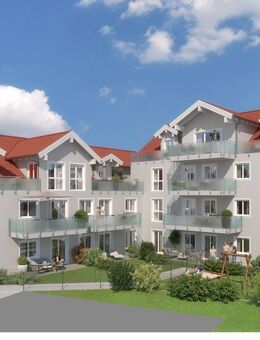 Bezugsfertig - Schöne Wohnung (2 Zi.) m. breitem West-Balkon (Whg. 6) PROVISIONSFREI - Grafing (München)