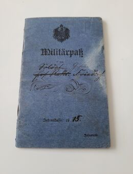 Wehrpass 1WK /1915 - Erfurt