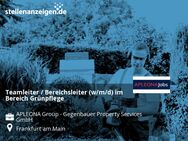 Teamleiter / Bereichsleiter (w/m/d) im Bereich Grünpflege - Frankfurt (Main)