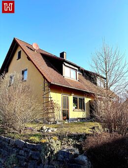 Gepflegtes Landhaus mit Werkstatt in naturnaher Lage von Dürrnbuch ! - Geiselwind