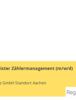 Betriebsmeister Zählermanagement (m/w/d) - Aachen
