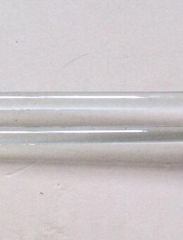 antiker, 2-armiger Handtuchhalter, Art Deco, Glas, verchromtes Metall - Dresden