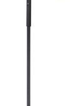 GLOBO LIGHTING Deckenfluter DAVYD Stehlampe mit Leselicht und Ventilator, Dimmfunktion, Ventilatorfunktion, LED fest integriert, Deckenfluter Metall schwarz matt, Ventilatorfunktion, CCT, dimmbar