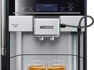 SIEMENS Kaffeevollautomat EQ6 plus s700 TE657503DE, Doppeltassenfunktion, Keramikmahlwerk, viele Kaffeespezialitäten, automatische Dampfreinigung, edelstahl