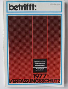 Verfassungsschutzbericht 1977 - Münster