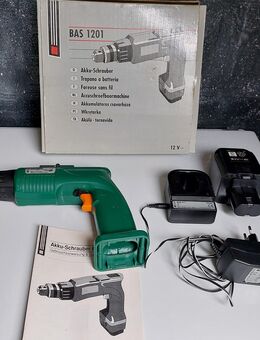 BAS 1201 Akku Schrauber mit original Verpackung , Bedienungsanleitung und Zubehör - Hannover