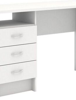 INOSIGN Schreibtisch Function Plus, Arbeitstisch, Bürotisch, Computertisch mit 3 Schubladen, Breite 120 cm, Tiefe 48 cm