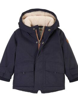 first instinct by killtec Parka FIOW 7 MNS PRK Wasserdichter Kinderparka mit warmen Teddyfell