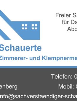 Bau-Sachverständiger/Gutachter, Technische Beratung, Bauüberwachung - Schmallenberg