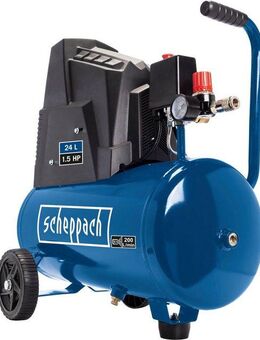 Scheppach Kompressor HC30ox, max. 8 bar, 24 l, 1100W, 200l/min, ölfrei