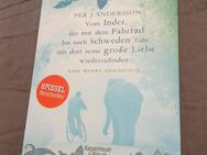 Buchautor Per j. Andersson Titel von Inder der mit dem Fahrrad bis nach Schweden fuhr um dort seine große Liebe wiederzufinden - Lemgo