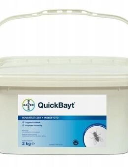 Bayer Quick Bayt Fly 2kg gegen Fliegen gebrauchsfertig Wohnung Kuhstall Pferdestall Landwirtschaft Set24252 - Wuppertal