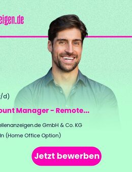 Account Manager (all genders) - Remote - Köln