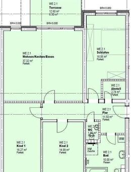 Neubau 4-Zimmer Eigentumswohnung barrierefrei mit Terrasse und Gartenanteil in Jena-Ost - Jena