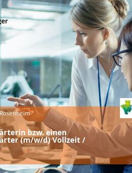 Straßenwärterin bzw. einen Straßenwärter (m/w/d) Vollzeit / Teilzeit - Rosenheim