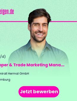Shopper & Trade Marketing Manager (w/m/d) - Hamburg