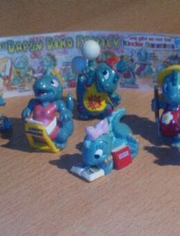 Ü-Ei Dapsy Dino Happy Family + Drolly Dinos Erscheinungsjahr 1997 - Verden (Aller) Zentrum