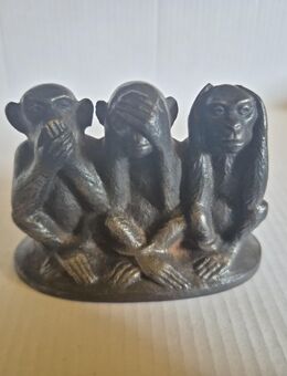 3 Affen buderus guss - Dieburg