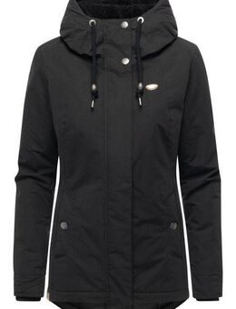 Ragwear Kurzmantel Alvena YOUMODO Wasserdichter Damen Mantel mit verstellbarer Kapuze