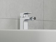 hansgrohe Bidetarmatur Vernis Shape mit Zugstangen-Ablaufgarnitur, chrom