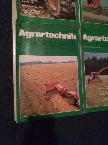 Agrar Technik Hefte der 80 er Jahre - Büdingen