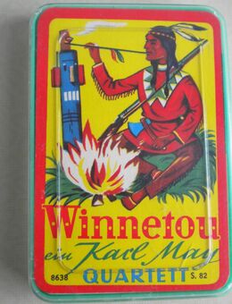Schwager&Steinlein-Winnetou-Quartett,Karl May,24 Karten,um 1970 - Linnich
