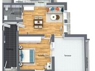 ++ 2-Zimmer Erdgeschoß mit Terrasse - Wohnanlage Sonnenhof ++ ++ ökologisch und modern wohnen ++ - Zapfendorf