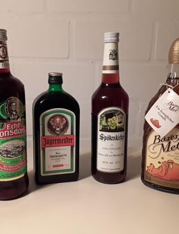 Spirituosen Alkohol Kräuterliköre Jägermeister Stonsdorfer Spökenkieker Bärenmet - Leopoldshöhe