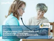 Pflegefachmann/-frau, Gesundheits- und Krankenpfleger, Altenpfleger, Krankenschwester (m/w/d) bundesweite Einsatzorte - Köln