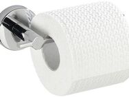 WENKO Toilettenpapierhalter Vacuum-Loc® Modell Capri, aus Zinkdruckguss, Befestigen ohne Bohren