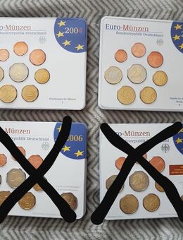 Euro Münzen BRD  2004+2005. Setpreis - Kassel Brasselsberg