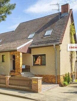 IMMOBERLIN.DE - Sehr gepflegtes Einfamilienhaus mit Sonnenterrasse + fantastischem Gartenareal in ruhiger Lage - Luckenwalde
