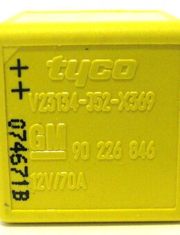 1 Stück - Original Tyco GM Opel Relais Nr. 90226846 / V23134-J52-X369 12V/70A - Biebesheim (Rhein)