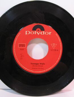 7" Vinyl Schallplatte - Orchester Cliff King: Teenager Waltz / Tanz mit mir - Biebesheim (Rhein)