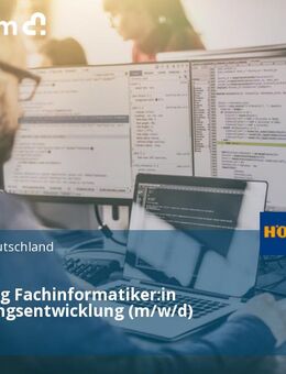 Ausbildung Fachinformatiker:in Anwendungsentwicklung (m/w/d) - Steinhagen (Nordrhein-Westfalen)