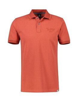 LERROS Poloshirt LERROS Poloshirt in Melange Optik