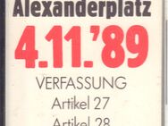 MC - BERLIN ALEXANDERPLATZ 4.11.89 - Verfassung - Artikel 27 / Artikel 28 I - Zeuthen