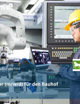 Mitarbeiter (m/w/d) für den Bauhof - Großrinderfeld