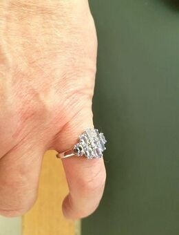 Schöner Edelstein - Tansanit Silber Ring , ungetragen - Neubrandenburg
