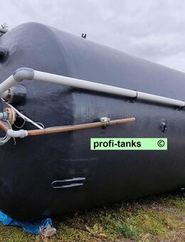 P463 gebrauchter 35.000 L GFK-Tank Polyestertank Calciumchlorid-Tank Wassertank Salzsoletank Zisterne Gülletank Molketank Melassetank Rapsöltank - Hillesheim (Landkreis Vulkaneifel)