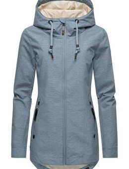 Ragwear Outdoorjacke Zuzka stylische Übergangsjacke mit großer Kapuze