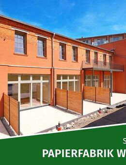 ERSTBEZUG sanierte Papierfabrik | Maisonette-Whg. mit Südwest-Terrasse, Gäste-WC, HWR u.v.m. - Schkeuditz