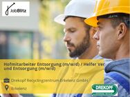 Hofmitarbeiter Entsorgung (m/w/d) / Helfer Ver- und Entsorgung (m/w/d) - Erkelenz