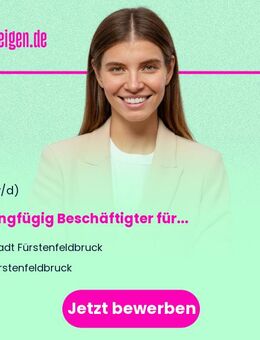 Geringfügig Beschäftigter (m/w/d) für das Lesecafé der Stadtbibliothek - Fürstenfeldbruck
