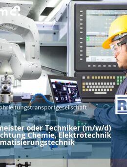 Industriemeister oder Techniker (m/w/d) der Fachrichtung Chemie, Elektrotechnik oder Automatisierungstechnik - Köln